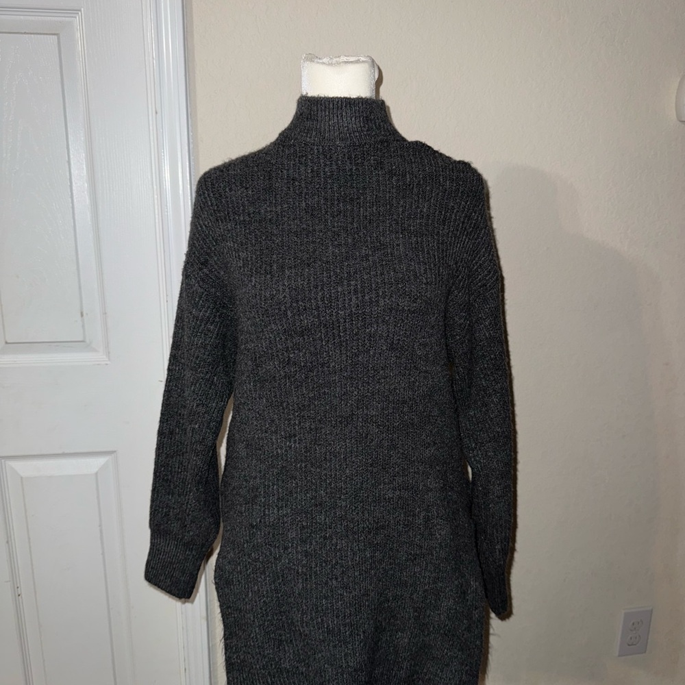 NA-KD Charcoal Turtleneck Sweater